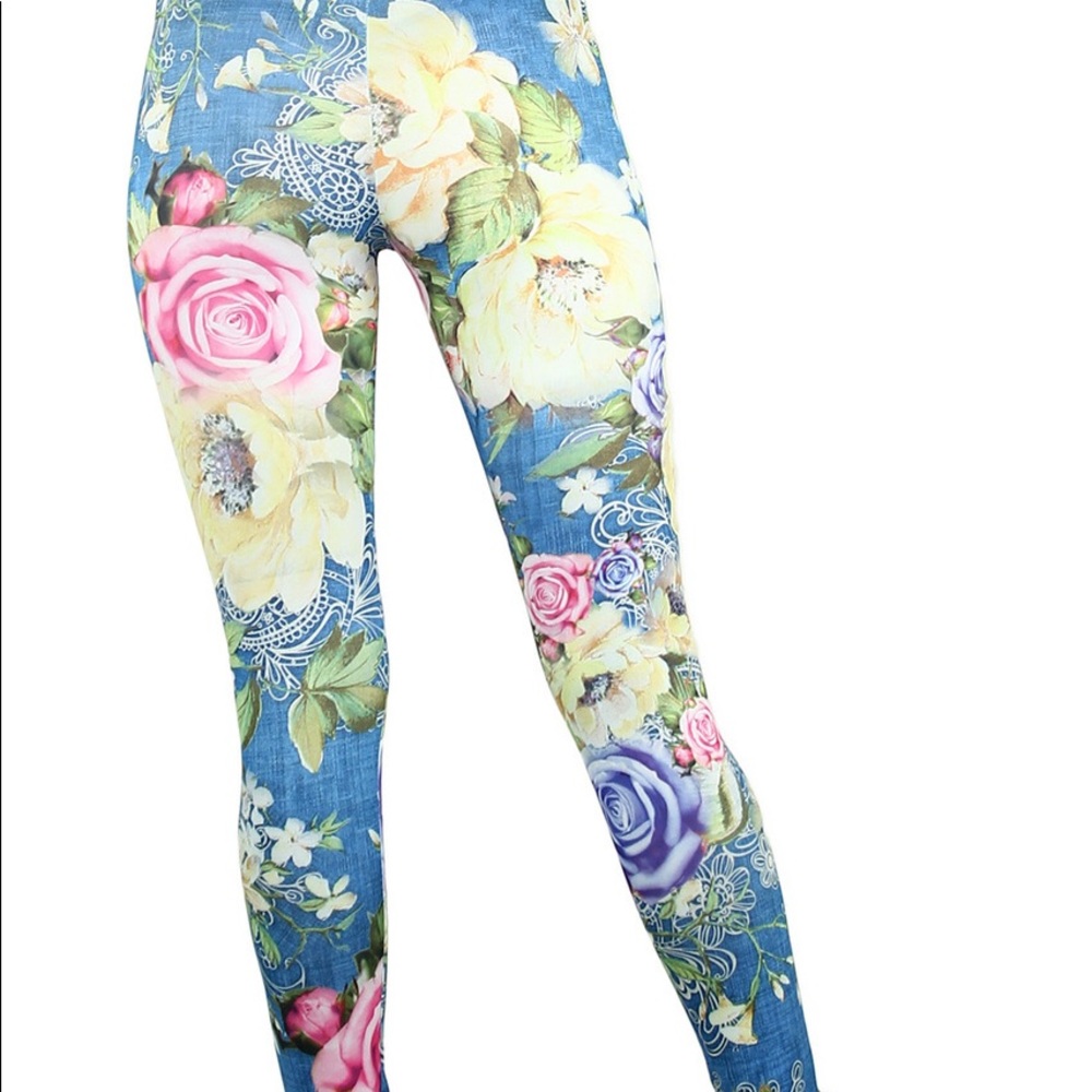 Special Flower design legging